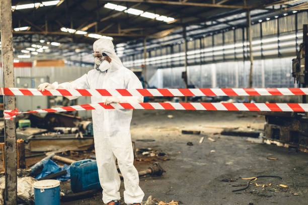 Professional Infectious Disease Decontamination technician working in Kenwood, OH